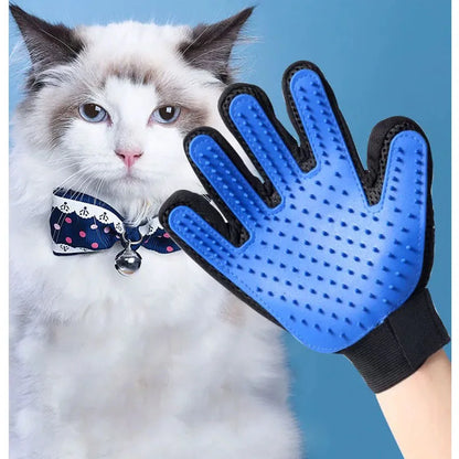 Pet Hair Glove Comb Pet Dog Cat Grooming Cleaning Glove Deshedding Hair Remover Massage Brush Animal Supplies Cat Accessories