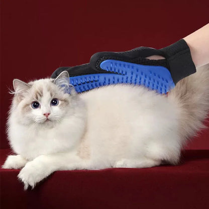 Pet Hair Glove Comb Pet Dog Cat Grooming Cleaning Glove Deshedding Hair Remover Massage Brush Animal Supplies Cat Accessories