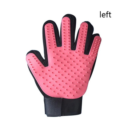 Pet Hair Glove Comb Pet Dog Cat Grooming Cleaning Glove Deshedding Hair Remover Massage Brush Animal Supplies Cat Accessories
