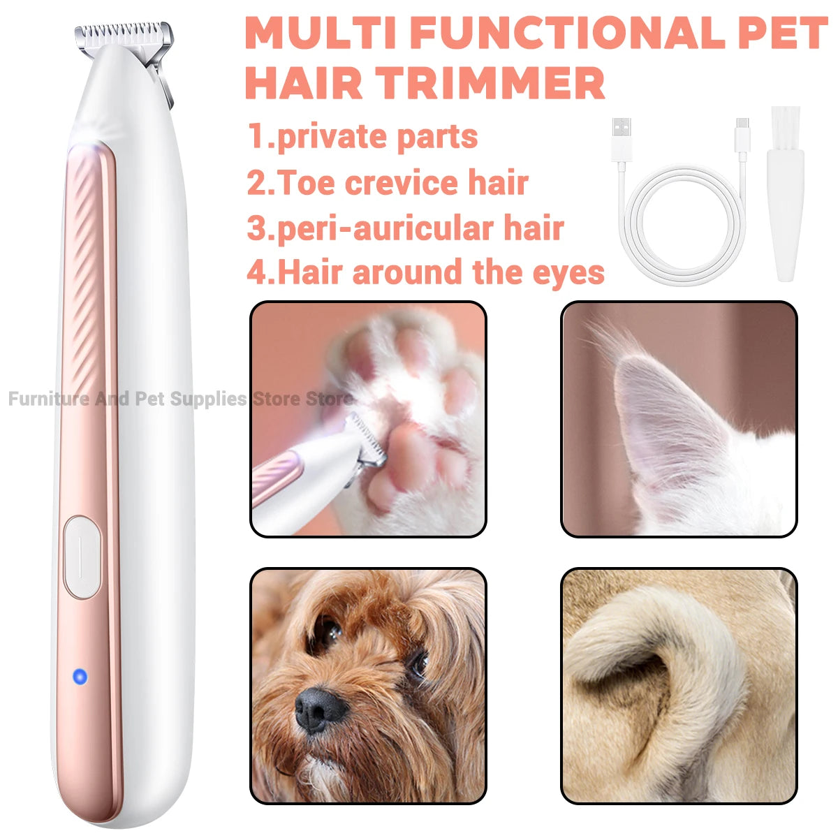 PawLuna Precision Groom Pro